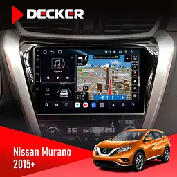 Штатна магнітола Nissan Murano 2015+ Decker D10-011 4x64, DSP, 4G, 360 Decker (НФ-00006836)