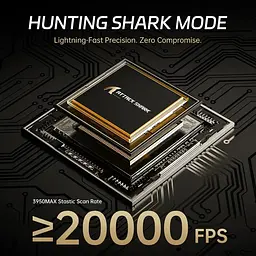 Ігрова бездротова мишка Attack Shark R11 Ultra / Три режими підключення / 42 000 DPI / Cенсор PixArt PAW3950MAX / Black - мініатюра 5