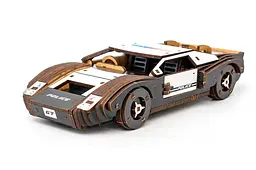 Конструктор Puz-26916 "Fast Car GT" дерев'яний, 164 дет., Поліція, розмір моделі 23х6х11 см. PuzzleOk - мініатюра 3