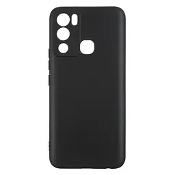 Чехол-накладка для смартфона Infinix Hot 12i 4G (X665B) противоударный, силиконовый, термополиуретановый (ТПУ), с защитой камеры и корпуса, черный, защита всего корпуса, ArmorStandart (ARM62270)