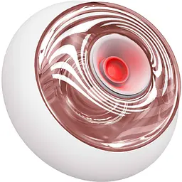 Звуковий масажер для обличчя та тіла GESKE Sonic Cool & Warm Face and Body Massager 9 в 1 пудровий - мініатюра 2