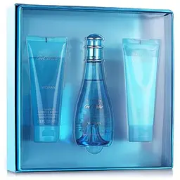 Набір Davidoff Cool Water Woman 100 мл туалетна вода + 75 мл лосьон для тіла + 75 мл гель для душу