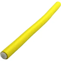 Гнучкі бігуді SPL 180x15 мм жовті 12 шт. - мініатюра 2