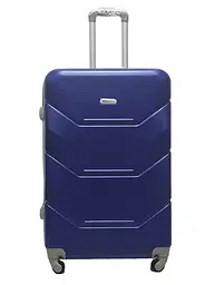 Валіза велика L ABS-пластик Milano bag 147M 76×51×31см 115л Темно-синій