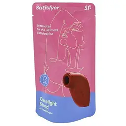 Вакуумний кліторальний стимулятор Satisfyer One Night Stand 90 хвилин роботи 4 режими стимуляції - мініатюра 8