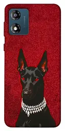 TPU чохол Demsky Premium doberman для Motorola Moto E13