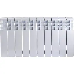 Радіатор біметалевий секційний QUEEN THERM 350/96 - мініатюра 4