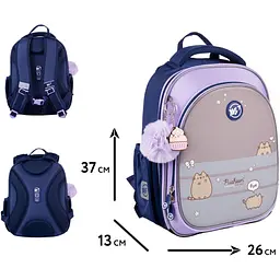 Рюкзак шкільний напівкаркасний Yes S-109 Pusheen Playful (559880) - мініатюра 7