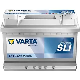 Автомобільний акумулятор Varta Blue Dynamic 74Ah Ев -/+ 680EN E11