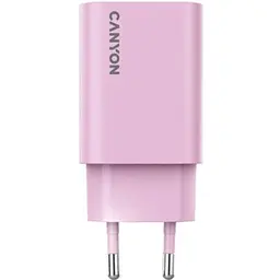 Зарядний пристрій Canyon 30CL OnCharge USB-C PD30W Pink (CNE-CHA30CLPK) - мініатюра 2