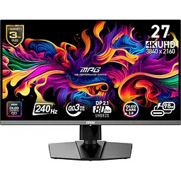 Монітор MSI 26.5" MPG 272URX QD-OLED (9S6-3CD79A-015) [151615]
