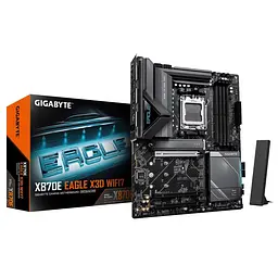 Материнська плата Gigabyte X870E EAGLE X3D WIFI7 (X870E EAGLE X3D WIFI7) (Socket AM5, AMD X870E, ATX) - мініатюра 4