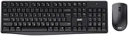 Комплект бездротова клавіатура та миша 2E MK-390 Black WL, EN/UK