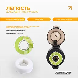 Капсула “Зелений виноград” для пляшки EasyFit Air Up - мініатюра 2