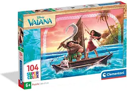 Пазл Clementoni SuperСolor: Ваяна, Disney (SuperСolor - Disney Oceania 2 Puzzle - 104 pcs.), 104 ел. (27237)