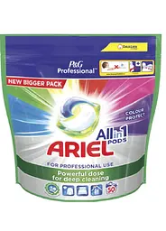 Капсулы для стирки цветного белья Ariel All-in-1 PODS Colour Protect Professional 50 шт