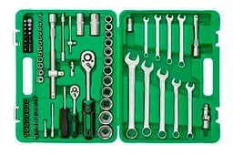 Набір ручного інструменту Intertool ET-6082SP 1/4" x 1/2" SemiPro у наборі 82 предмети - мініатюра 2