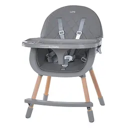 Стільчик для годування LUMI ME 1111 Gray екошкіра - мініатюра 6