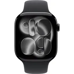 Смарт-годинник Apple Watch Series 11 GPS 42mm Jet Black Aluminum Case with Black Sport Band S/M (MEQT4) [145295] - мініатюра 2