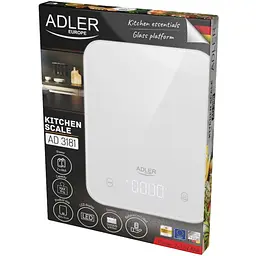 Ваги кухонні Adler AD 3181 білий - мініатюра 7