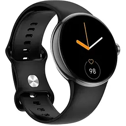 Розумний годинник Linwear LA24 з AMOLED дисплеєм (Чорний) - мініатюра 3