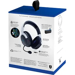 Ігрові навушники Razer Kaira Hyperspeed PS5 Licensed White (RZ04-03980200-R3G1) [145325] - мініатюра 8