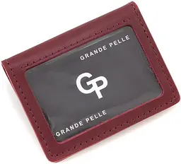 Жіноча шкіряна обкладинка для прав GRANDE PELLE 10х8х1,5 см acs0024492 - мініатюра 3