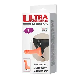 Страпон Baile Ultra Passionate Harness, 18 см - мініатюра 7
