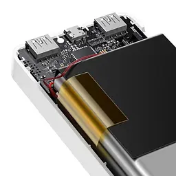 Зовнішній акумулятор Baseus Bipow Digital Display 15W 20000mAh Type-C (PPDML-J02) White [70161] - мініатюра 6