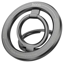 Магнітний тримач для телефону Hoco GH2 Clever Black - мініатюра 2