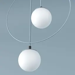 Підвісний стельовий світильник Babich Studio Sunderline 2B Black (RAL 9005) - мініатюра 5