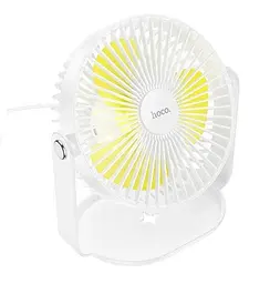 Вентилятор портативний Hoco F14 multifunctional powerful desktop fan - мініатюра 3