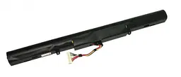 Акумулятор для ноутбука Asus A41N1501 (N552VW, N552VX, N752VX, GL752VW) 15V 3100 mAh 48Wh Black (0B110-00360100) - мініатюра 2
