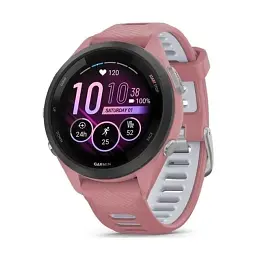 Смарт-часи Garmin Forerunner 265S Чорний Bezel w.Light Розовий Case and Light Розовий/Whitestone S.Band