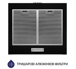 Витяжка Minola HK 5614 BL 1000 LED (купольна) - мініатюра 5