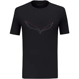 Футболка Salewa Pure Eagle Frame Dry T-Shirt Men 48/M Black