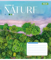 Набір зошитів 1 Вересня Colors of nature А5 в клітинку 60 аркушів 10 шт. (767394) - мініатюра 3