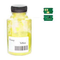 Тонер Kyocera TK-5230, 50г Yellow +chip AHK (3203379)