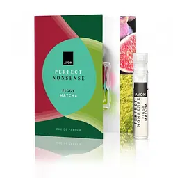 Листівка із пробним зразком парфумна вода Avon Perfect Nonsense Figgy Matcha, 0,6 мл (158511651)