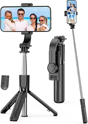 Мульті-Монопод XO SS25 Pro Magnetic four-in-one multi-functional Mini Bluetooth Selfie stick Чорний