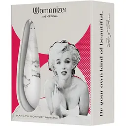 Стимулятор Womanizer Marilyn Monroe (White Marble) - мініатюра 3