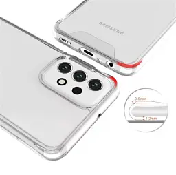 Чохол-накладка BeCover Space Case для Samsung Galaxy A23 SM-A235 Transparancy (707805) - мініатюра 3