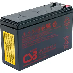 Акумулятор CSB AGM 12V (12V/5Ah/60Wh) (UPS122406) [112327] - мініатюра 3