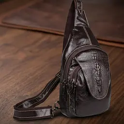 Сумка чоловіча 14559 із натуральної шкіри Vintage коричнева