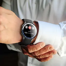 Смарт-годинник Hoco Smart Watch Y24 AMOLED Smart sports watch (call version) Black - мініатюра 4