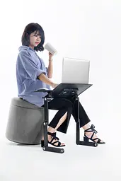 Охолоджуючий столик для ноутбука OfficePro Black (CD1230) - мініатюра 20