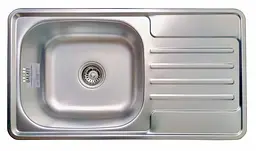 Кухонна мийка Romzha Milana Textura RO48494, Сірий