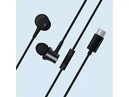 Навушники з мікрофоном Xiaomi Piston Headphones Type-C Black (ZBW4482TY/HSEJ04WM) - мініатюра 4