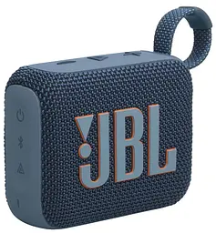 Портативна акустика JBL Go 4 Blue (JBLGO4BLU) (6980794) - мініатюра 2