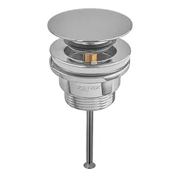 Донний клапан для раковини Zerix BV-03 універсальний Click-Clack 1 1/4″ ZX6019